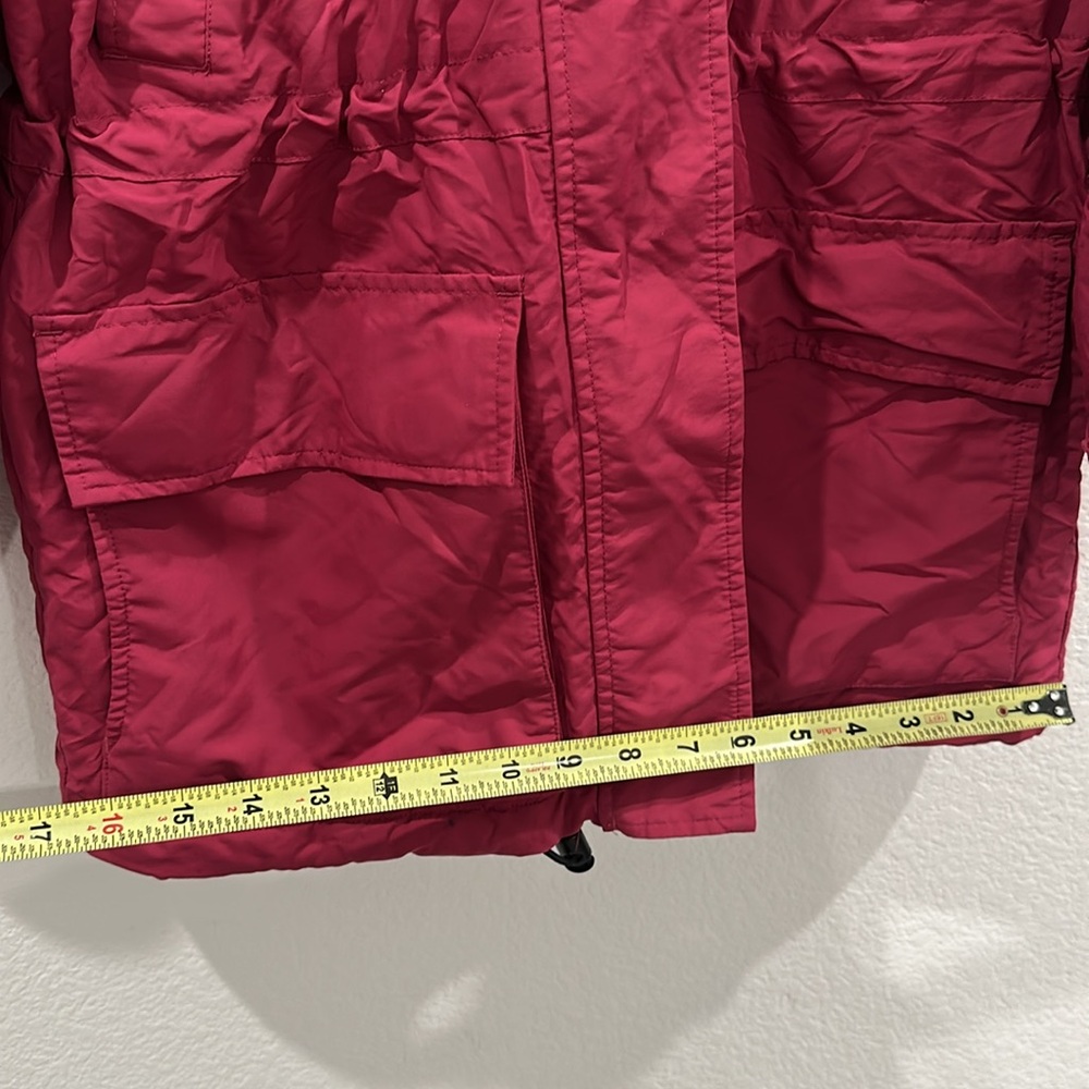 Lands Ends Hot Pink Jacket Petite Size XS 2-4 Good Condition - Picture 17 of 17